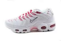 nike tn air max plus femmes france 8909-227 white red